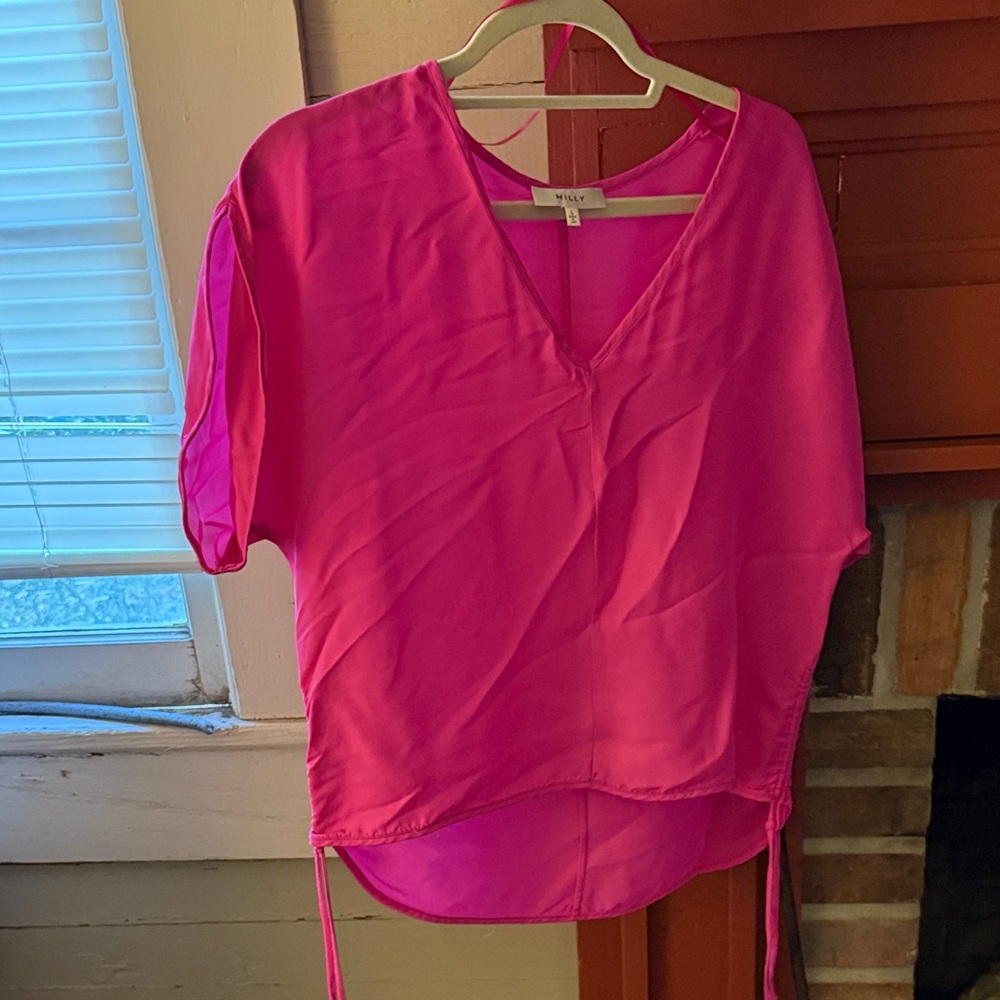 Vince Bright Pink Blouse